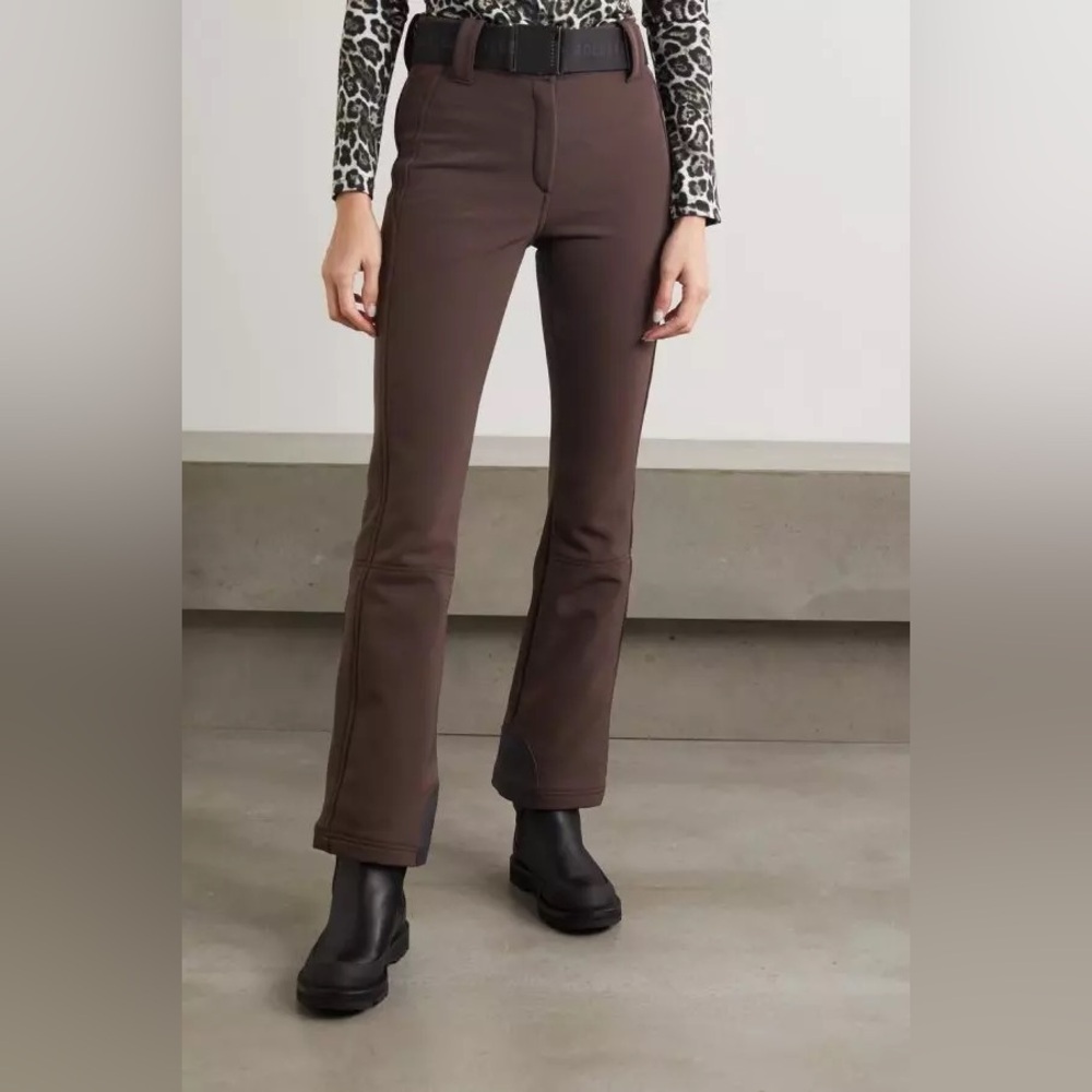 Goldbergh Belted Pippa Ski Pant in Brown